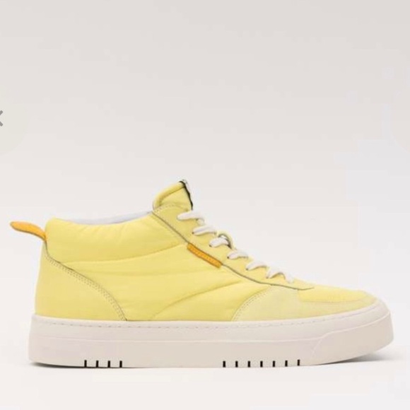 ONCEPT Los Angeles High top Sneakers Pale Lime New - NWT - Picture 1 of 8